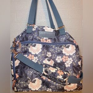 Sarah Wells Lizzy insulated breast pump bag in le floral